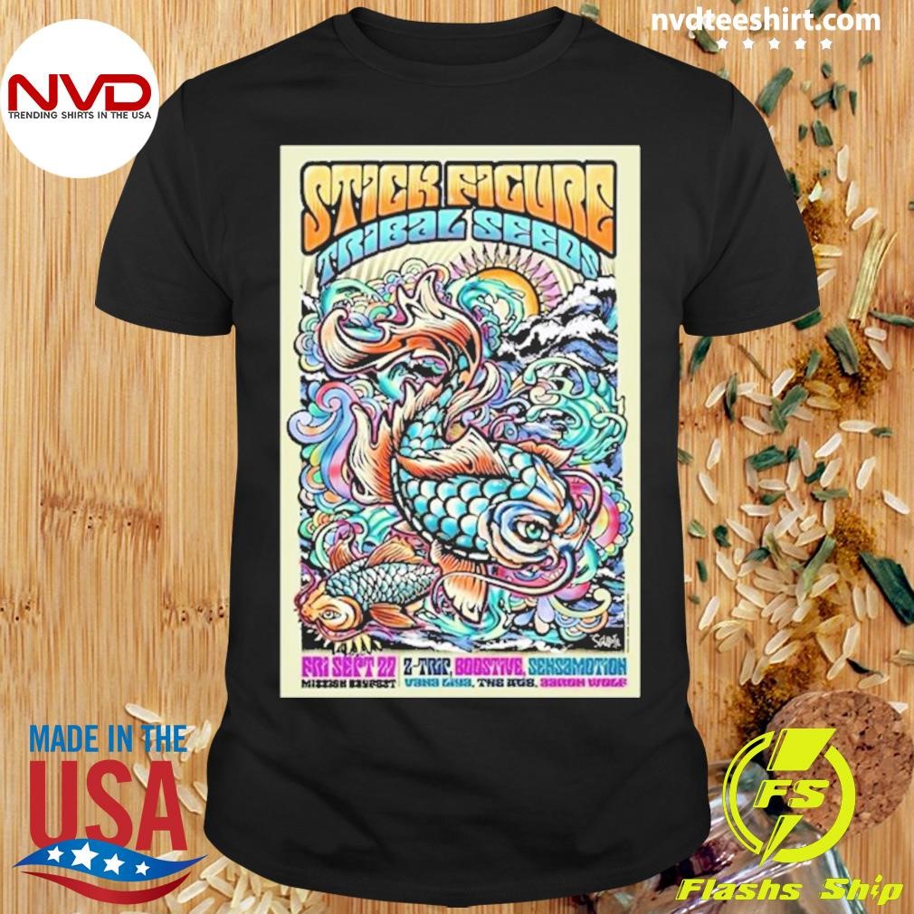 Stick Figure Mariner’s Point Park In San Diego Ca Sep 27 2024 Tour Poster 2024 Shirt