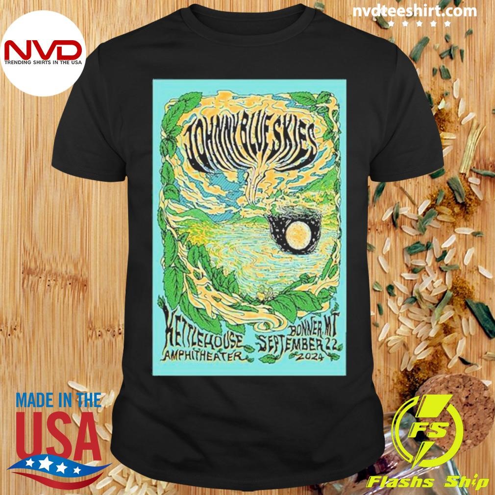 Sturgill Simpson Kettlehouse Amphitheater In Missoula Mt Sep 22 2024 Tour Poster Shirt