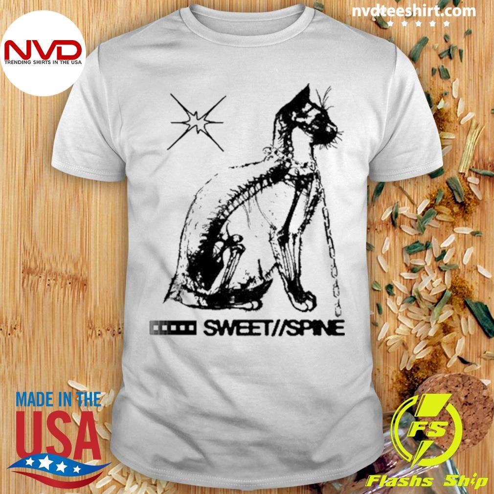 Sweet Spine Cat Shirt