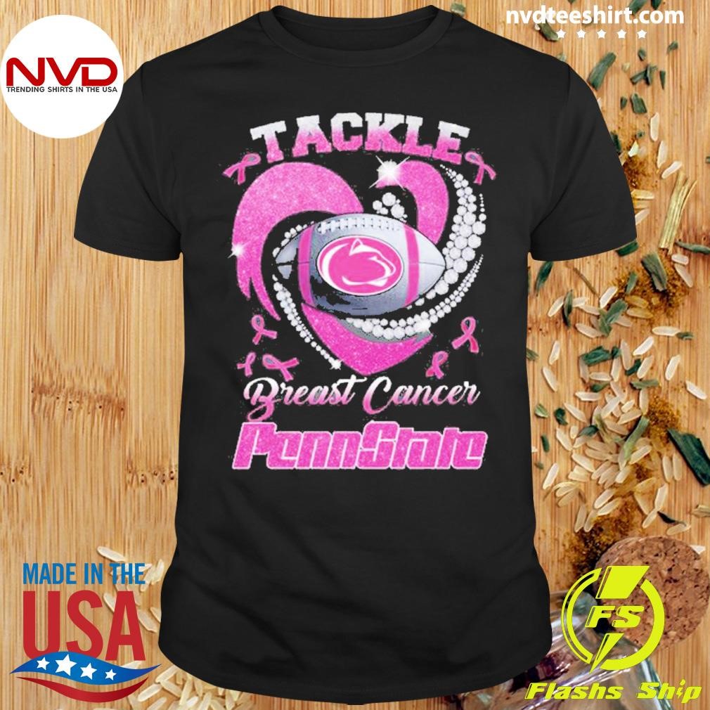 Tackle Breast Cancer Penn State Shirt