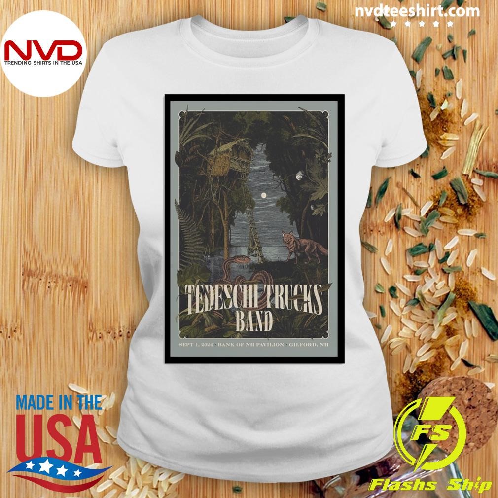 Tedeschi Trucks Band Tour Gilford, NH September 1, 2024 Poster