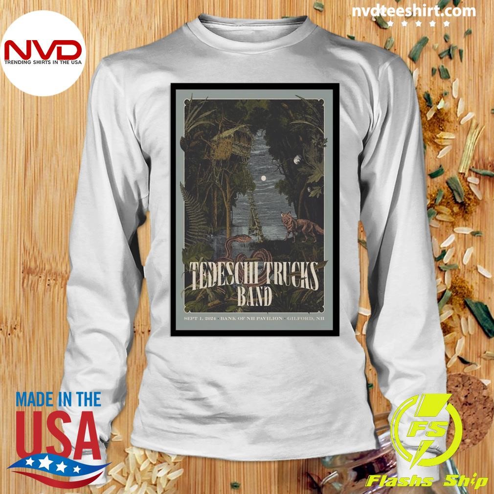 Tedeschi Trucks Band Tour Gilford, NH September 1, 2024 Poster