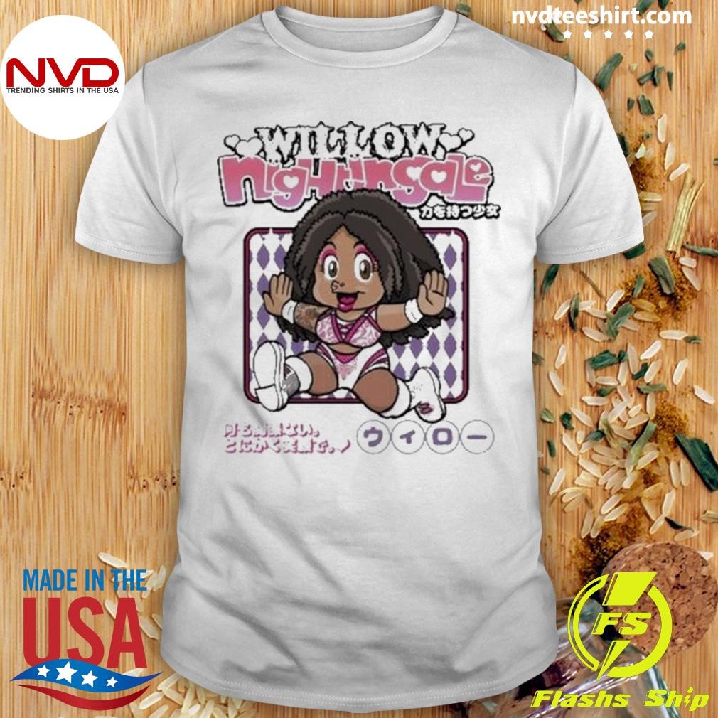 The Girl With The Power Kids Willow Nightingale 2024 Shirt