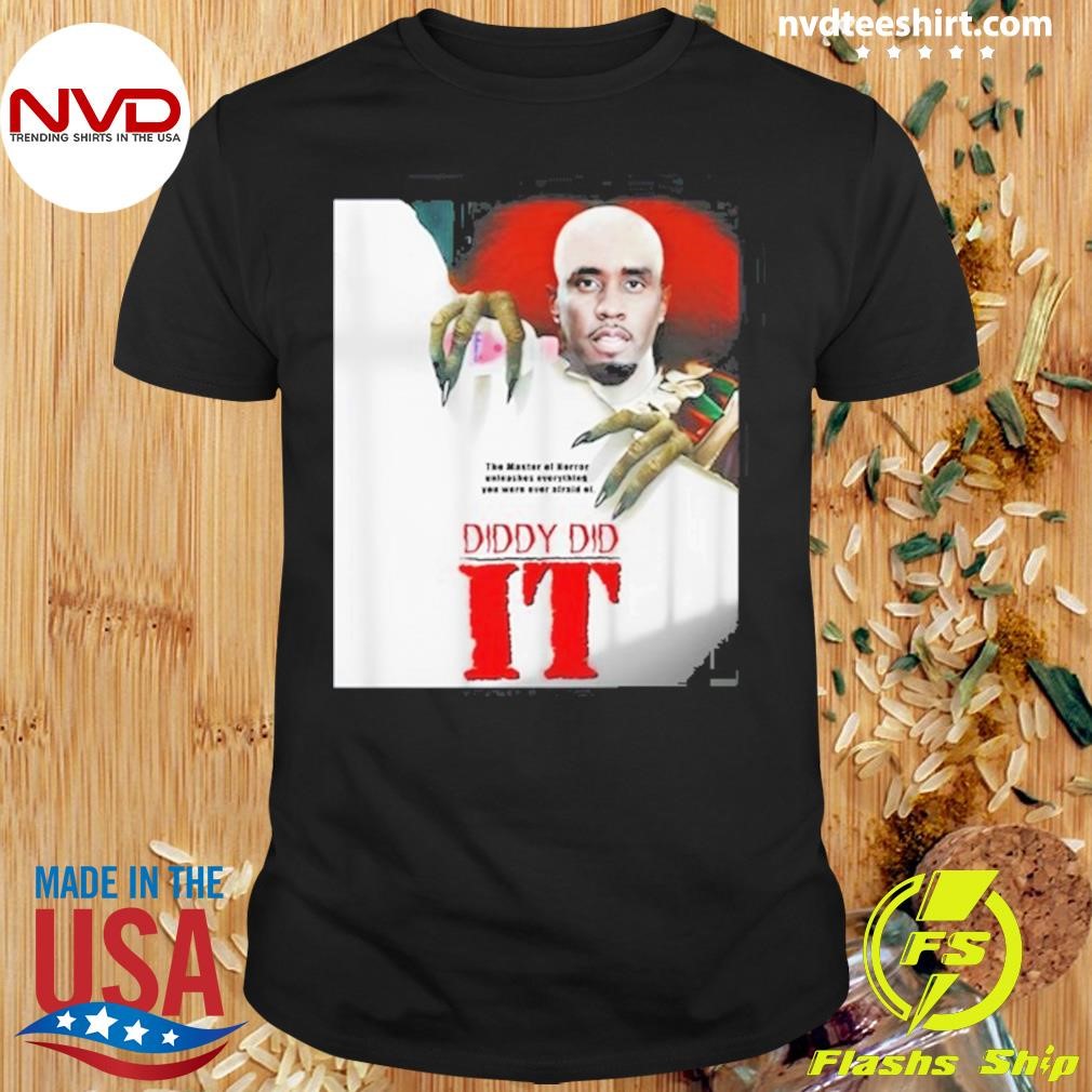 The Master at Barrer Ahh Tees Diddy Did It Tee Shirt