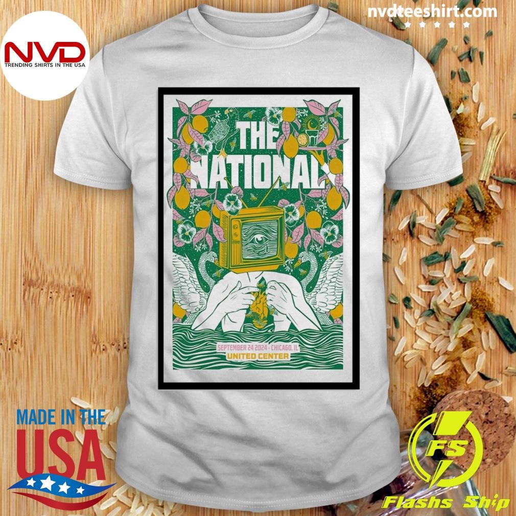 The National September 24, 2024 Chicago, IL, United Center Shirt