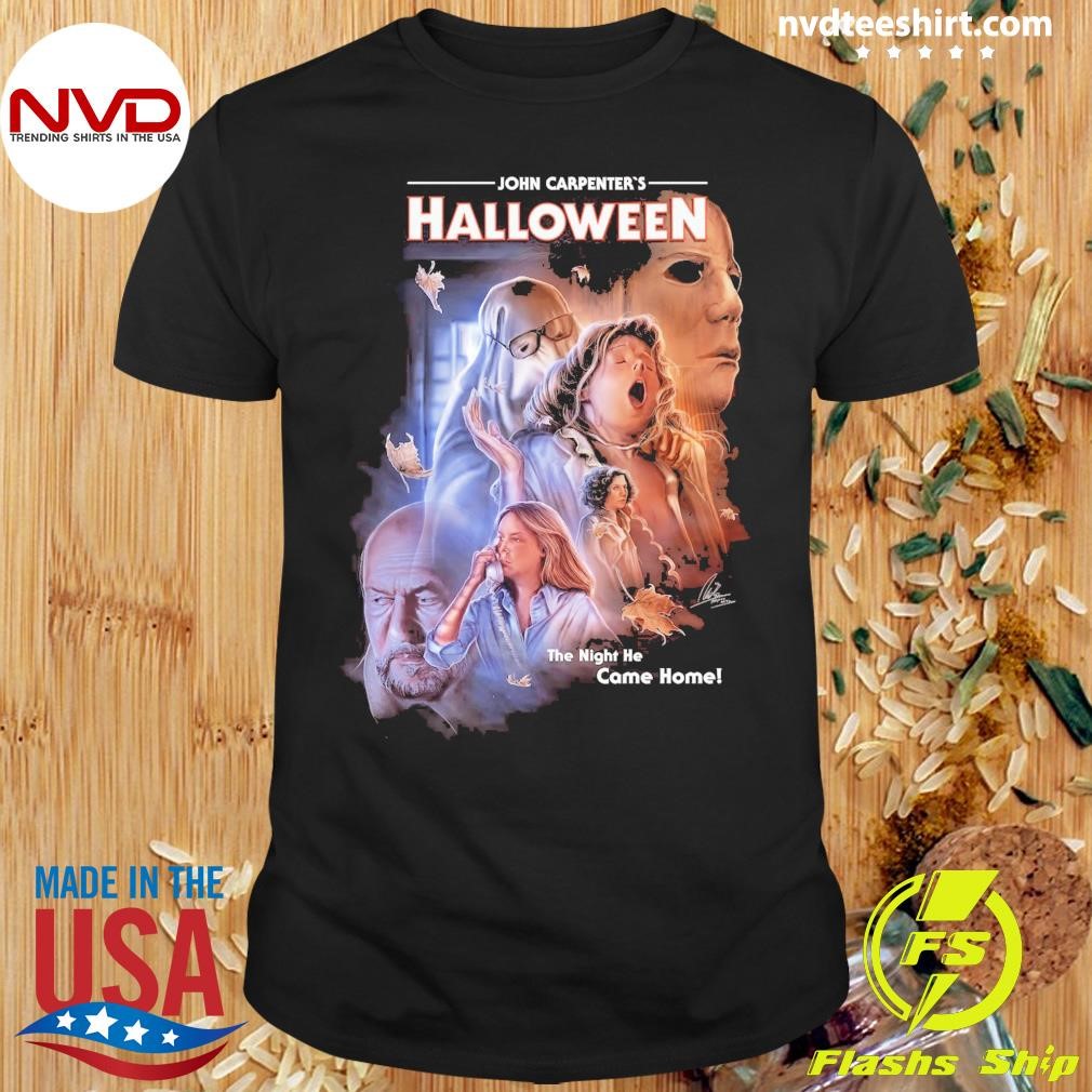 The Night He Came Home John Carpenter's Halloween Shirt