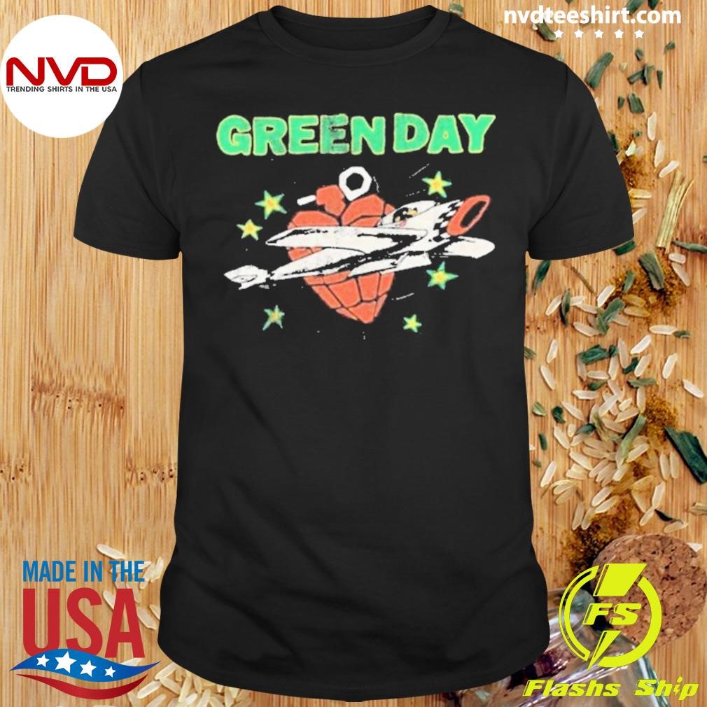 The Saviors Tour 2024 Green Day Shirt