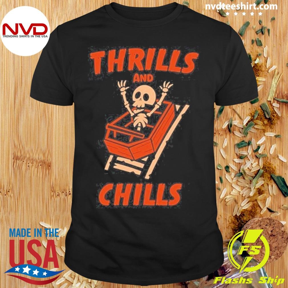 The Tim Tracker Tee Thrills And Chills Shirt