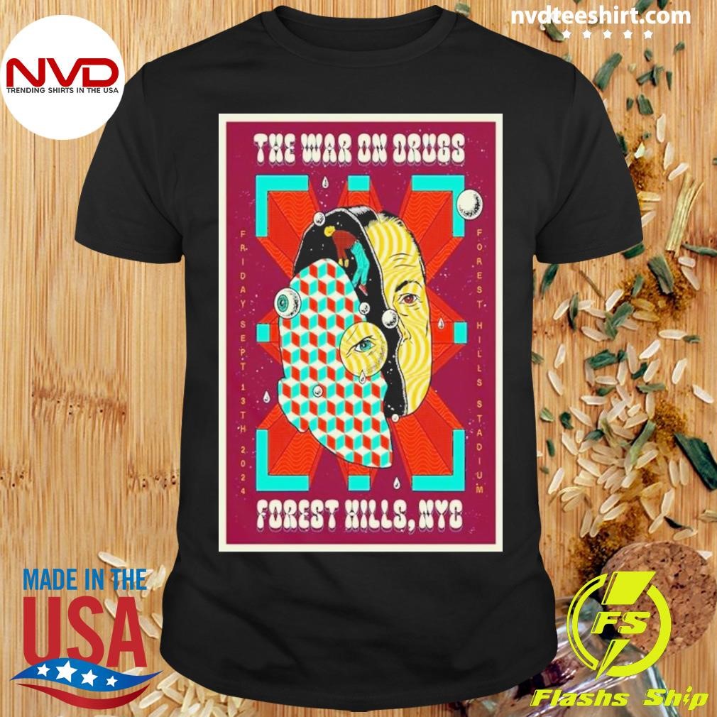 The War On Drugs At Forest Hills Stadium In New York, NY September 13, 2024 Shirt