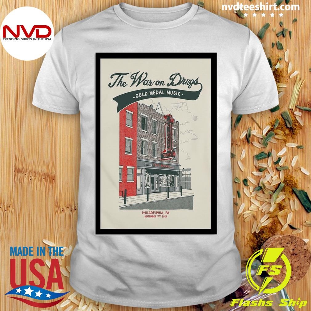 The War On Drugs At TD Pavilion At The Mann In Philadelphia, PA On September 17 2024 Shirt