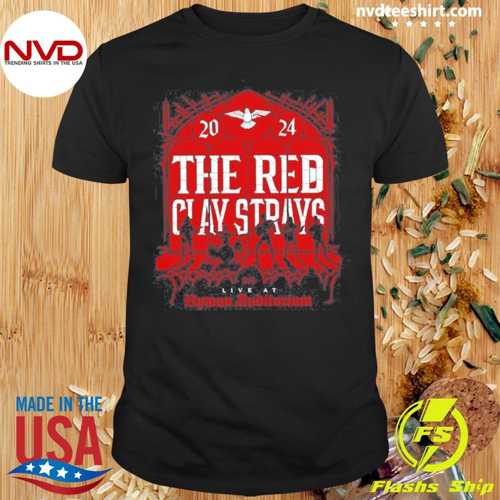 The red Clay Strings Sept 04 2024 Shirt