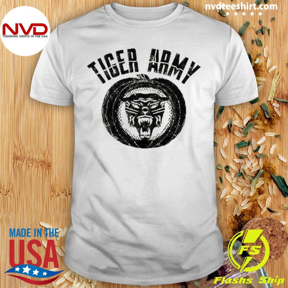 Tiger Army Halloween Florescent 2024 Shirt