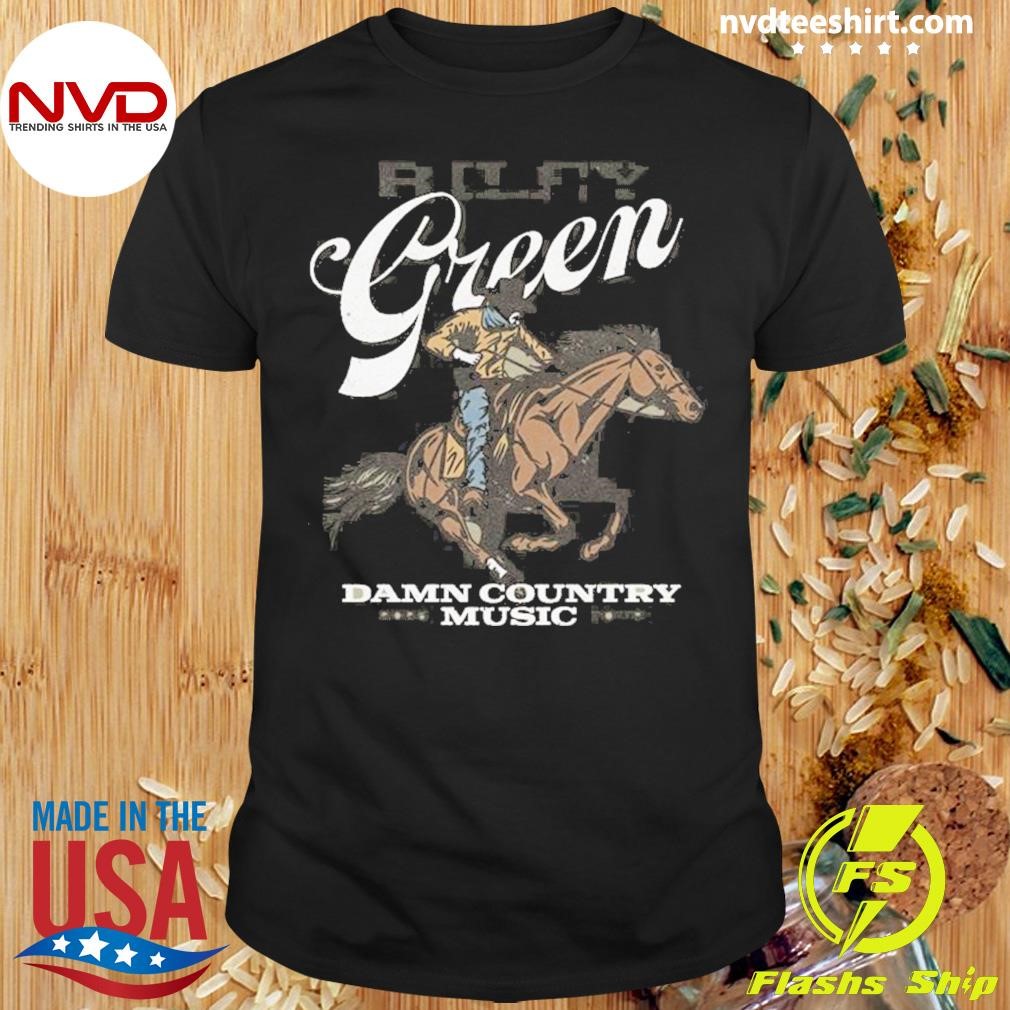 Tour Cowboy Tee Riley Green Damn Country Music 2024 Shirt