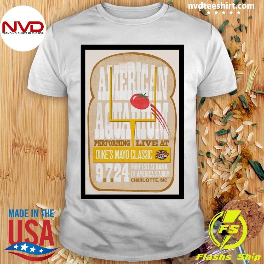 Tour Poster American Aquarium In Charlotte, NC On September 7 2024 Shirt