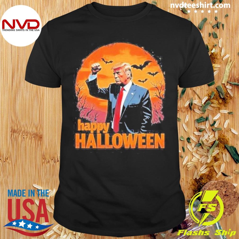 Trump Happy Halloween Trump Vance 2024 USA Donald Trump Halloween Shirt