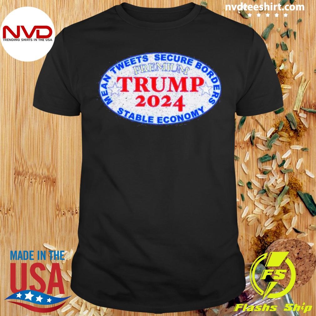 Trump Label Distressed Retro 2024 Shirt