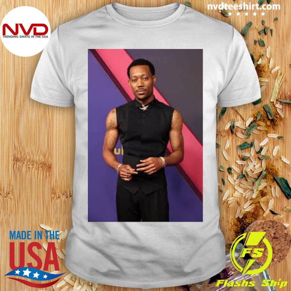 Tyler James Williams at the 76th Primetime Emmy Awards Shirt