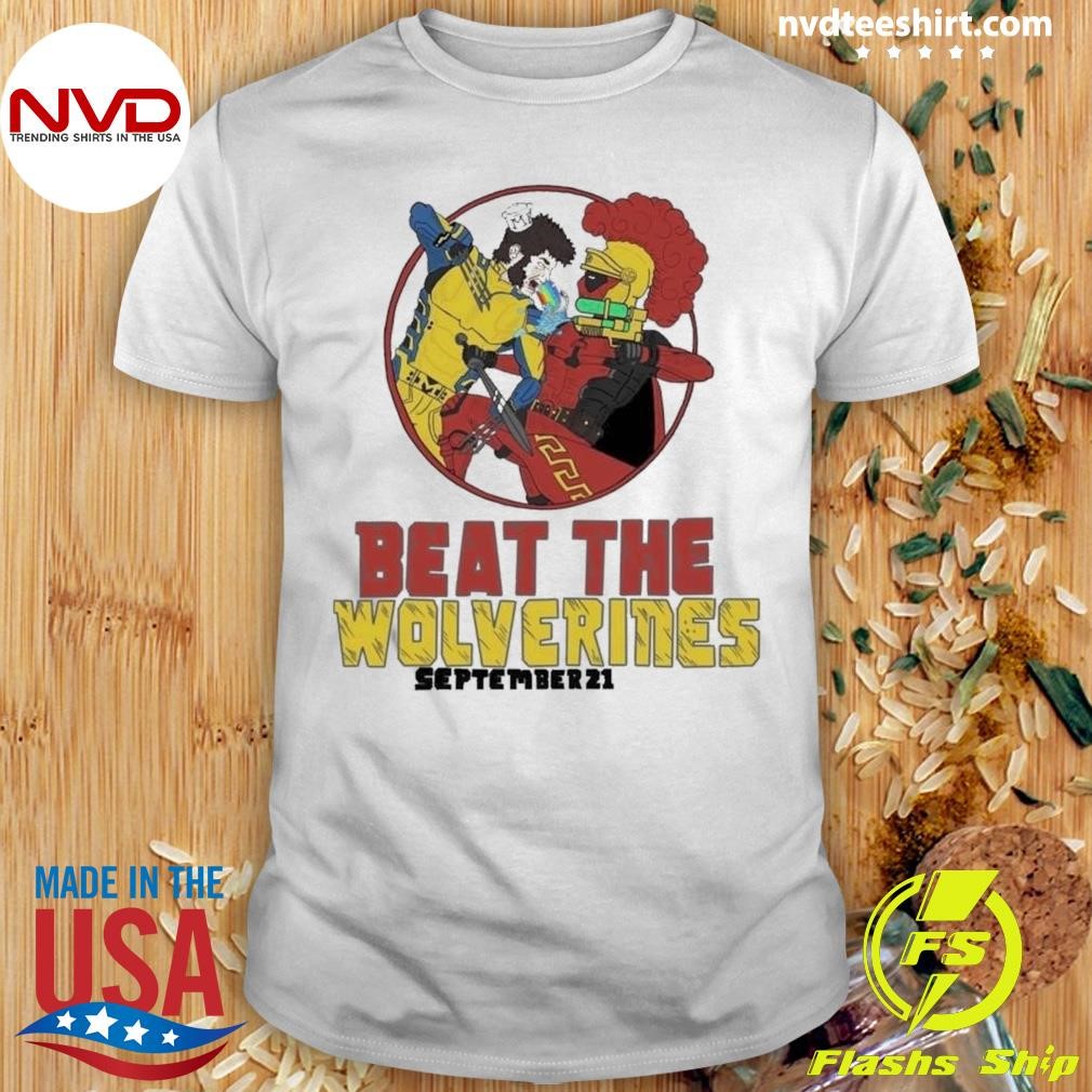 USC Trojans vs Michigan Wolverines Beat The Wolverines September 21-2024 Shirt