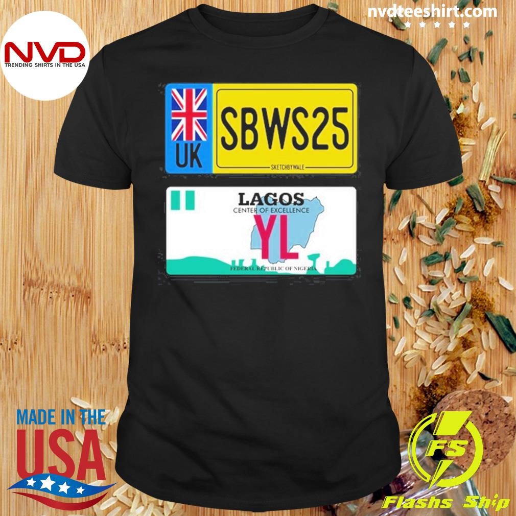 Uk Sbws25 Lagos Center Of Excellence Federal Republic Of Nigeria Shirt