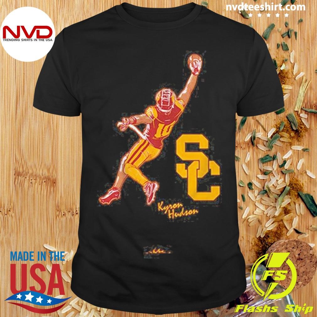 Usc Football Kyron Hudson Catch Shirt