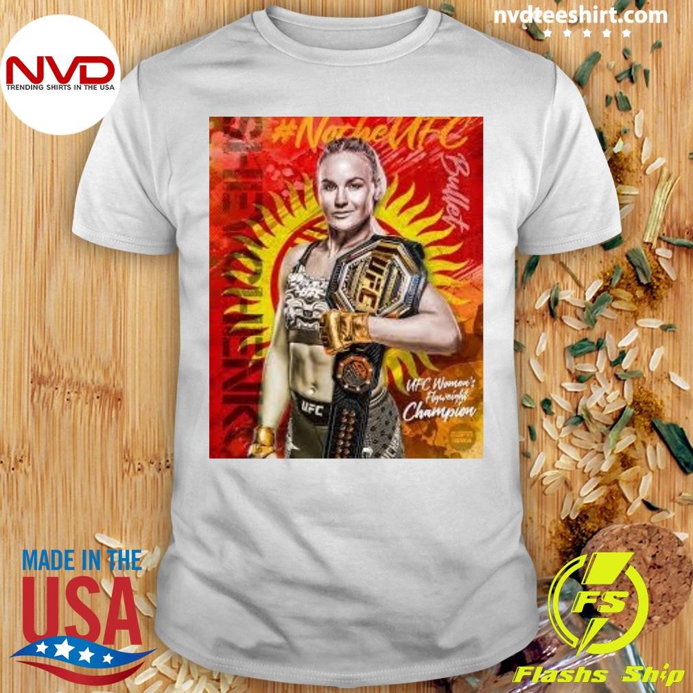 Valentina Shevchenko Reclaims The Ufc Women’s Flyweight Championship Shirt