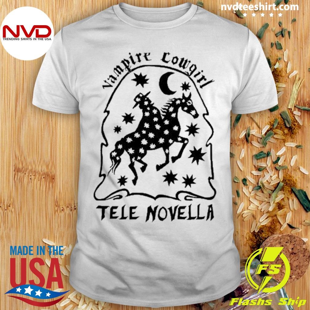 Vampire Cowgirl Tele Novella Shirt