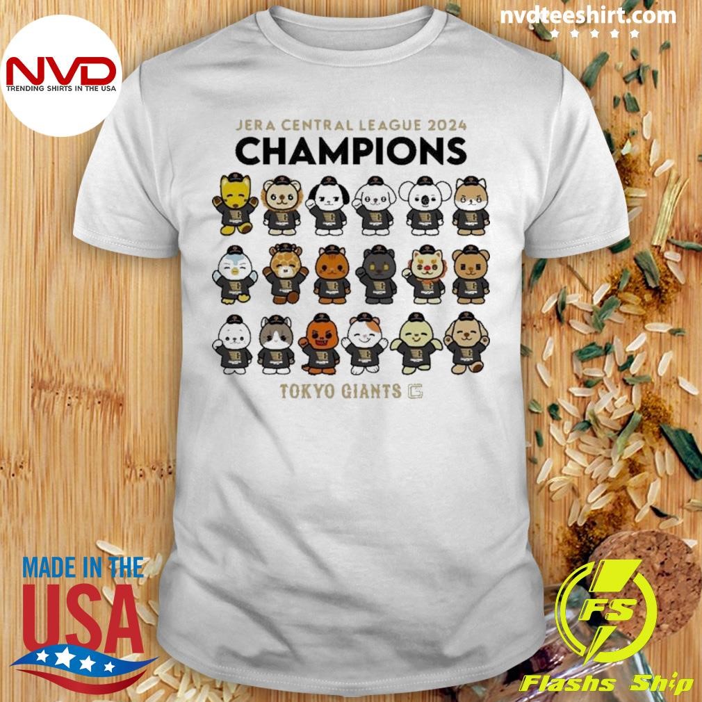 Victory Commemoration 2024 Central League Championship Commemoration Puppet Series Shirt