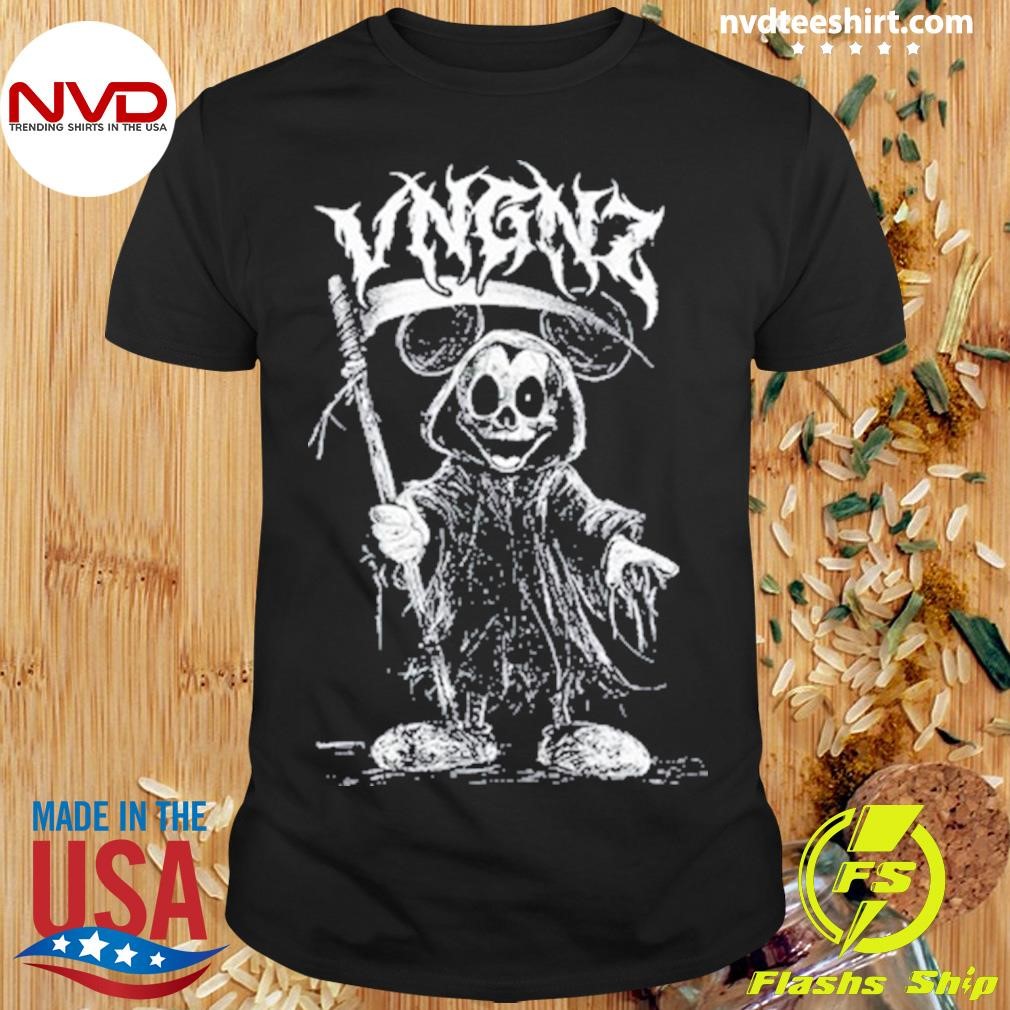 Vngnz Mickey Grim Shirt