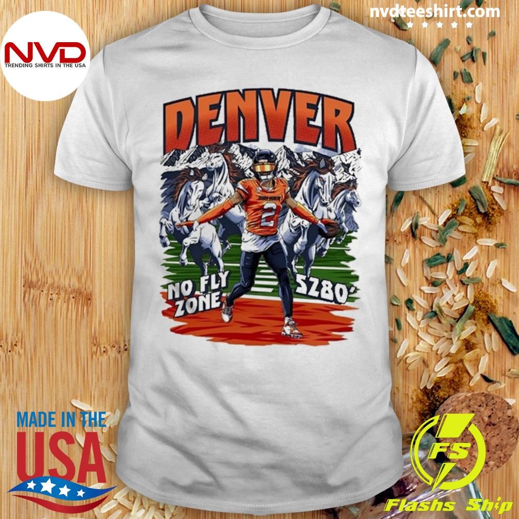 Von Miller Denver No Fly Zone 5280 Shirt