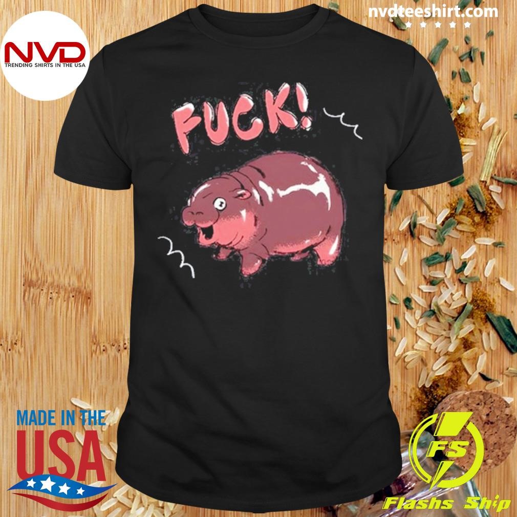 Vrenilee Fuck Moo Deng Hippo Shirt