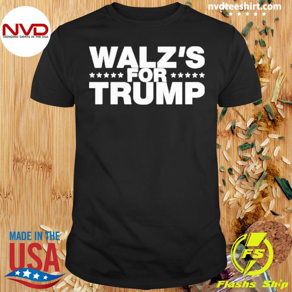 Walz’s For Trump Shirt