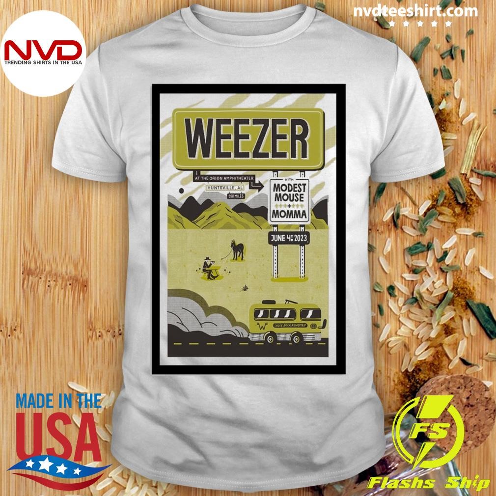 Weezer Tour 2023 The Orion Amphitheater Shirt