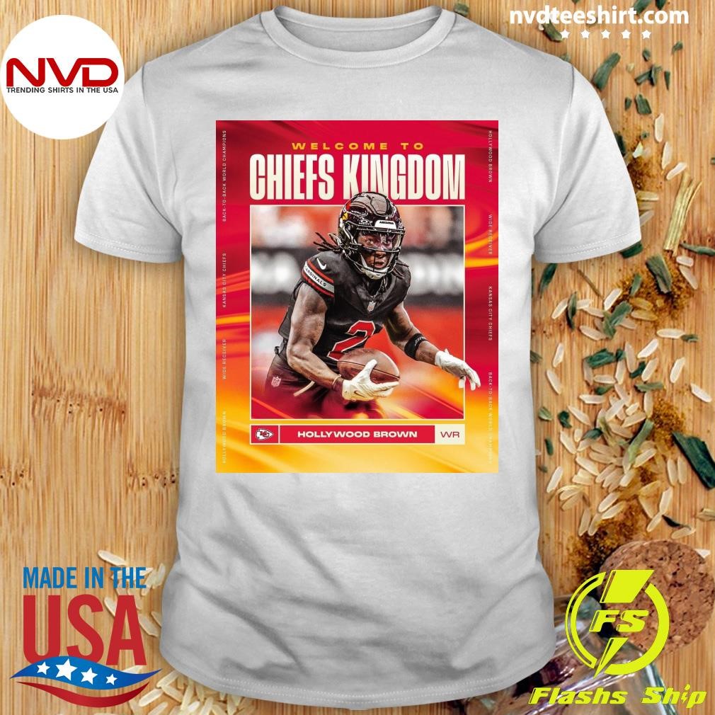 Welcome To Chiefs Kingdom Hollywood Brown Shirt