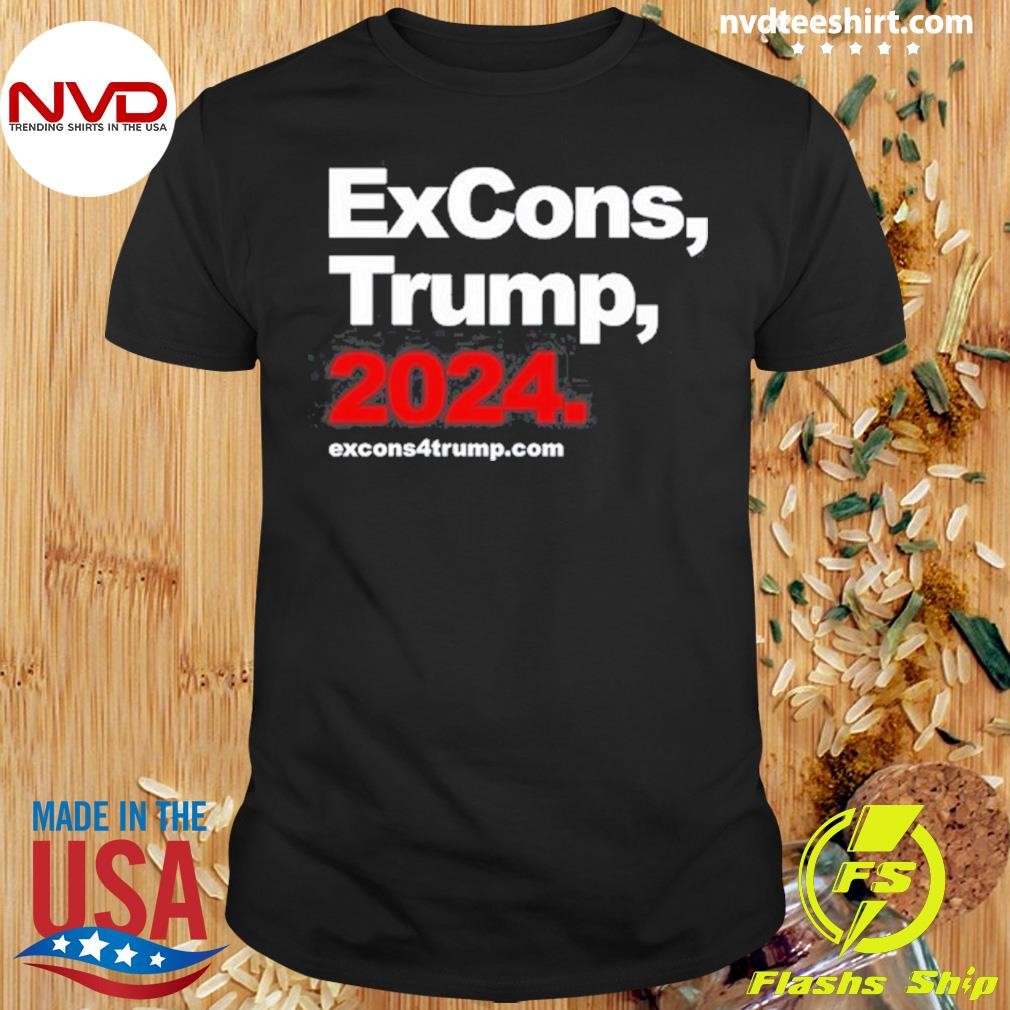 Tyrone Muhammad Wearing Excons Trump 2024 Shirt