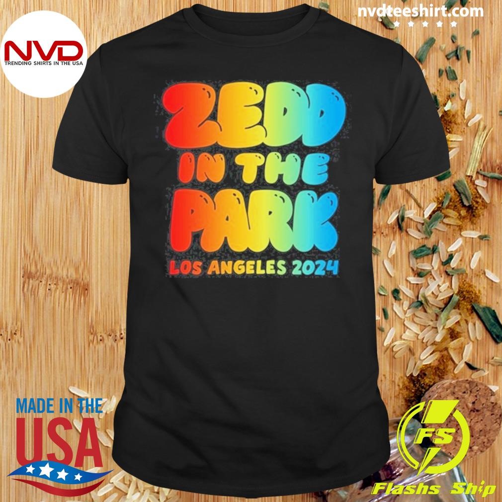 Zedd In The Park Los Angeles 2024 Shirt