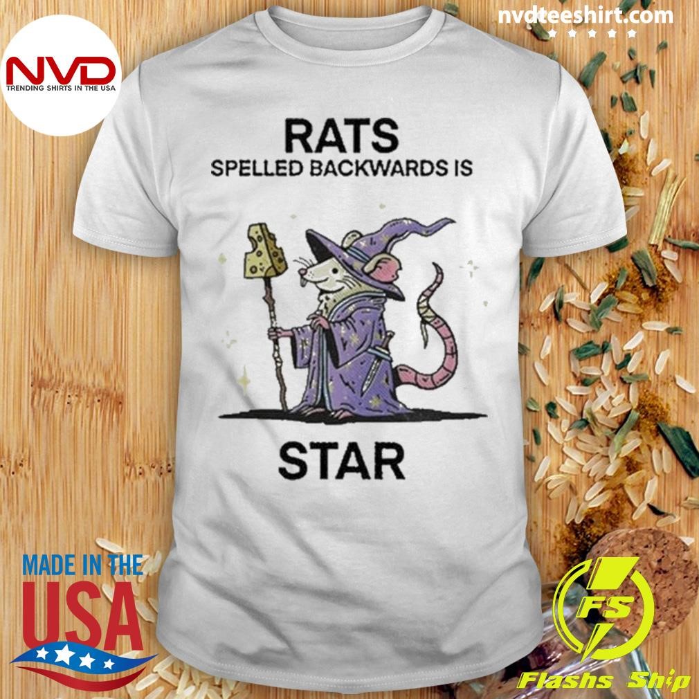 Wizard Of Barge Rats Spelled Backwards Is Star Shirt