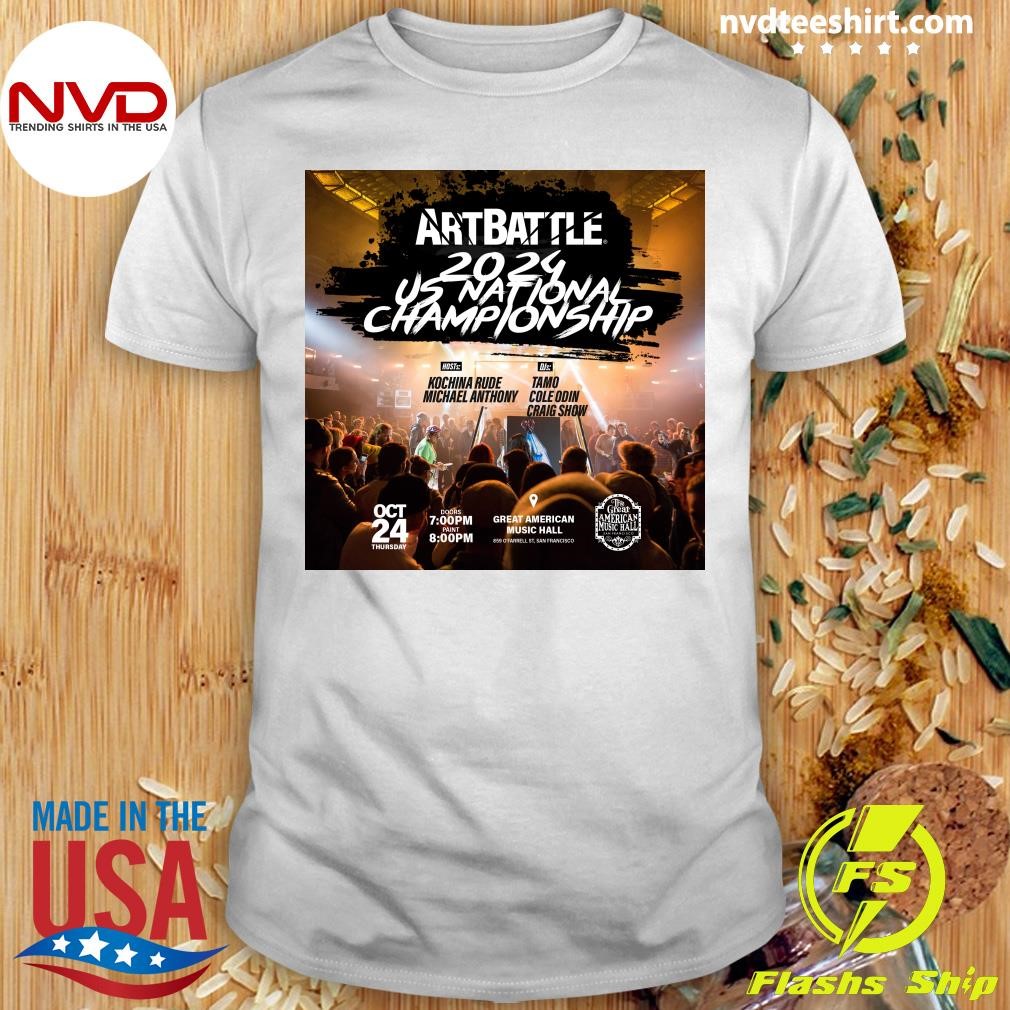 2024 Art Battle US National Championship Oct 24 Shirt