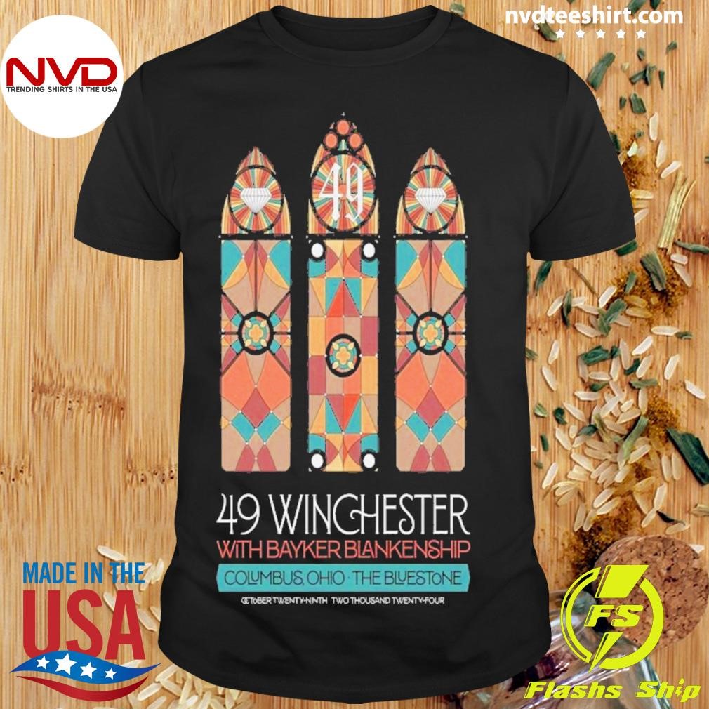 49 Winchester The Bluestone October 29 2024 Columbus Poster Shirt