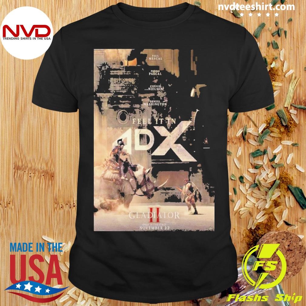 4dx For Gladiator 2 Only In November 22 2024 Theaters Home Decor Canvas Poster Shirt