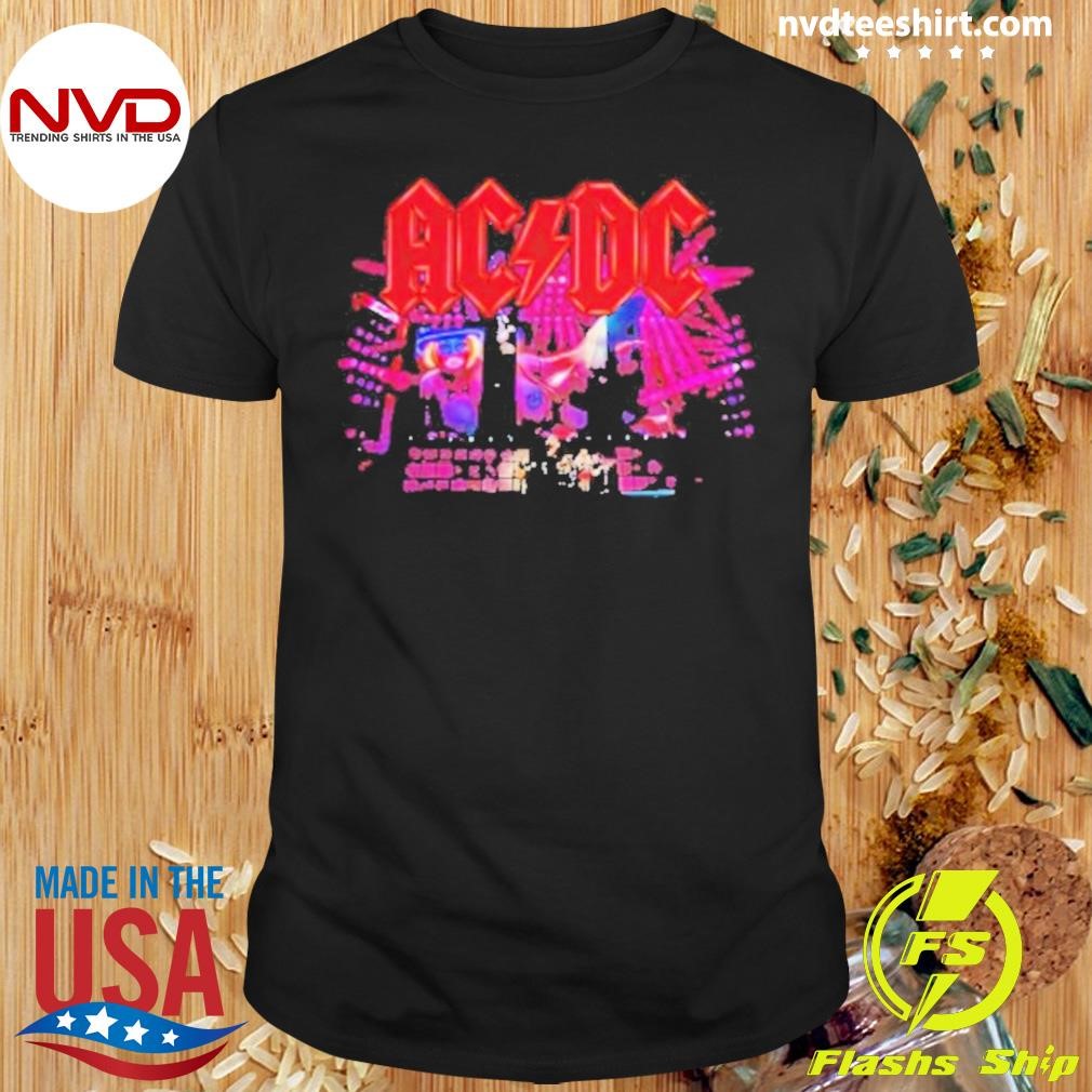 Ac Dc 2025 Calendar And Rosie Live In Europe 2204 Shirt