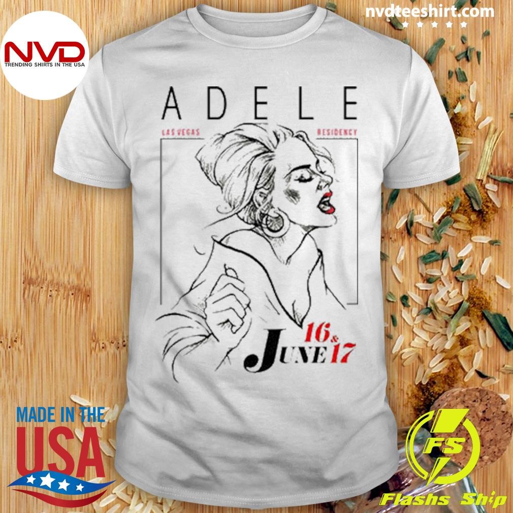 Adele Show Residency Las Vegas June 16-17 2024 Shirt