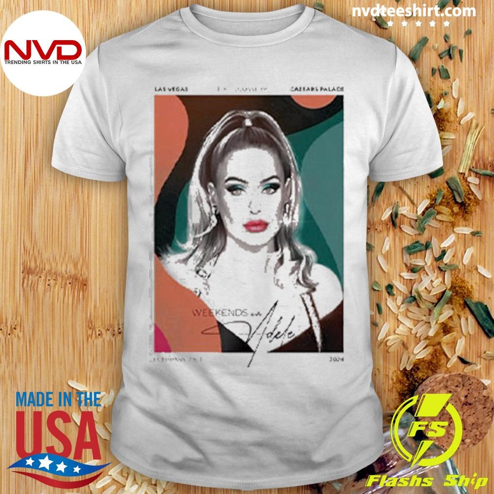 Adele at The Colosseum Las Vegas Feb 2-3 2024 Shirt