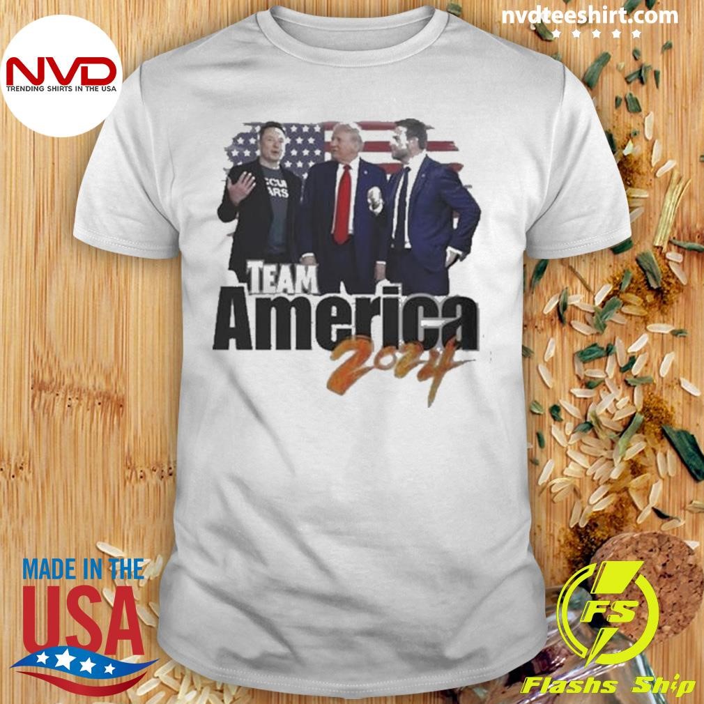 America 2024 Musk Trump Vance 2024 Shirt