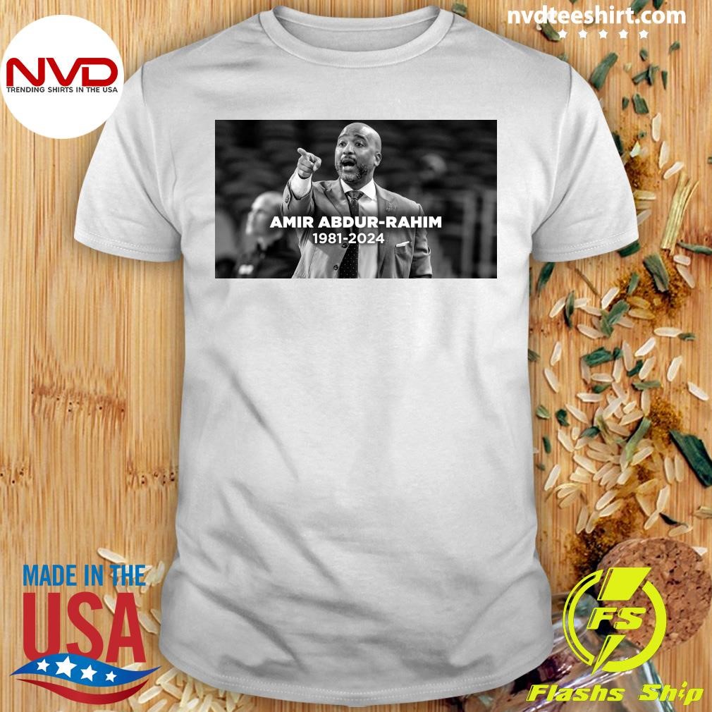 Amir Abdur-Rahim 1981-2024 Shirt