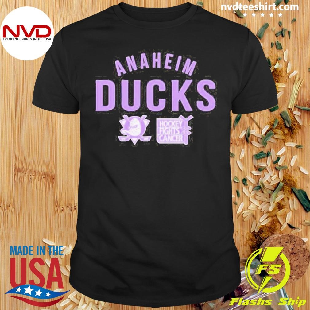 Anaheim Ducks Hockey Fights Cancer 2024 Shirt