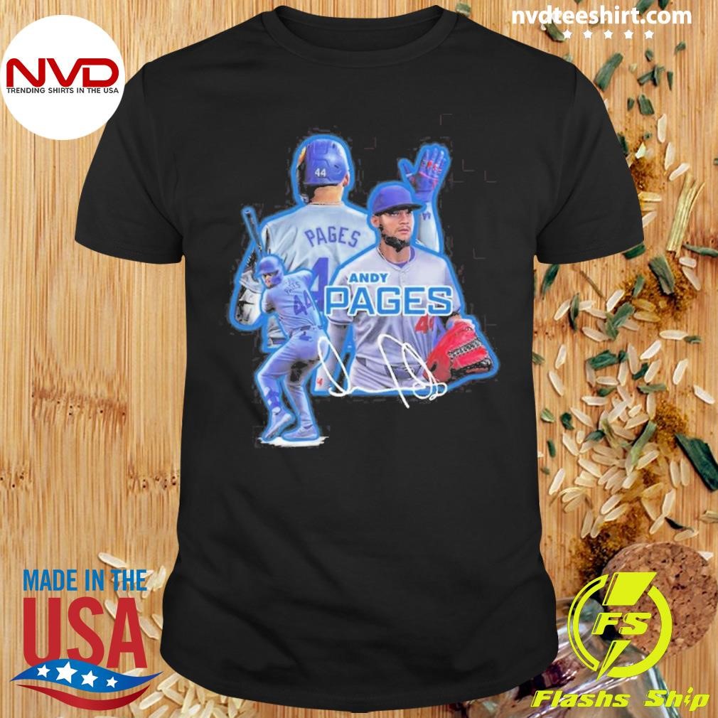 Andy Pages La Dodgers Signature 2024 Shirt