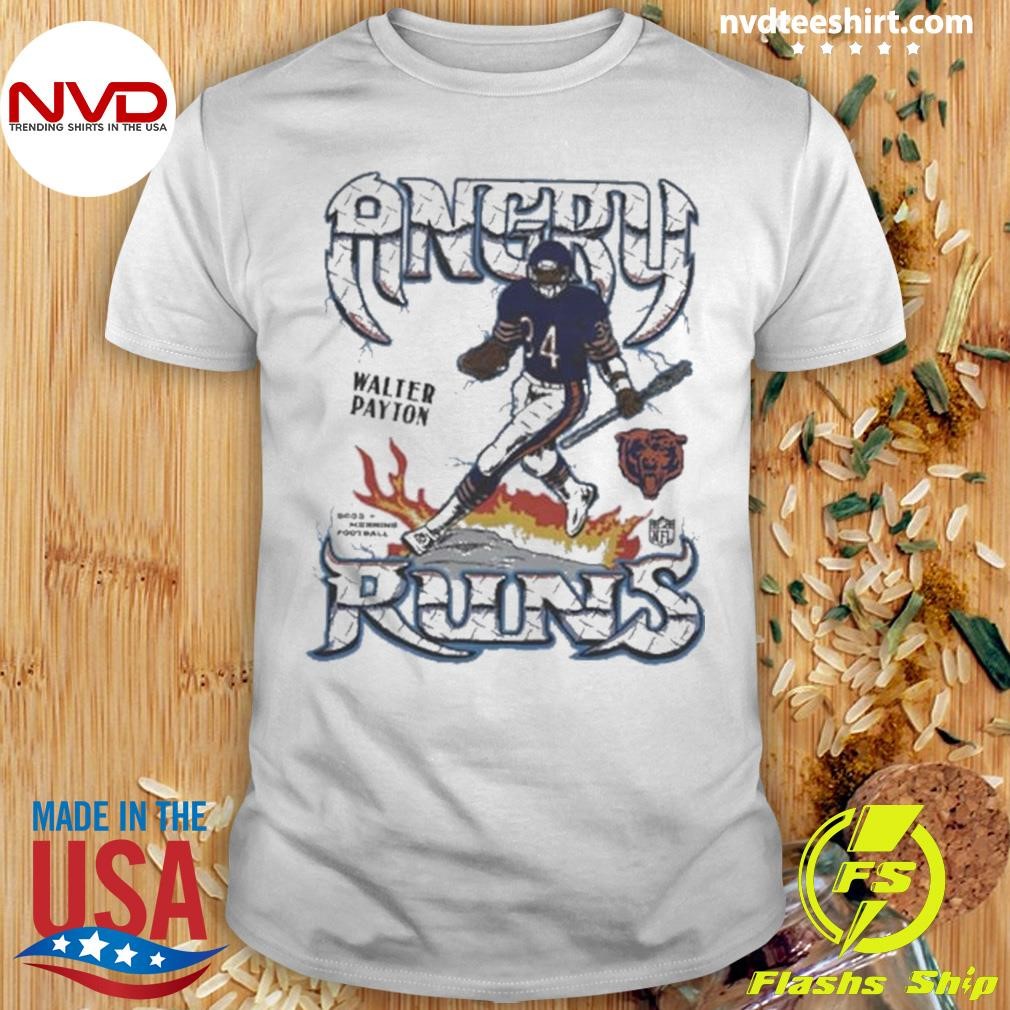 Angry Runs Bears Walter Payton 2024 Shirt