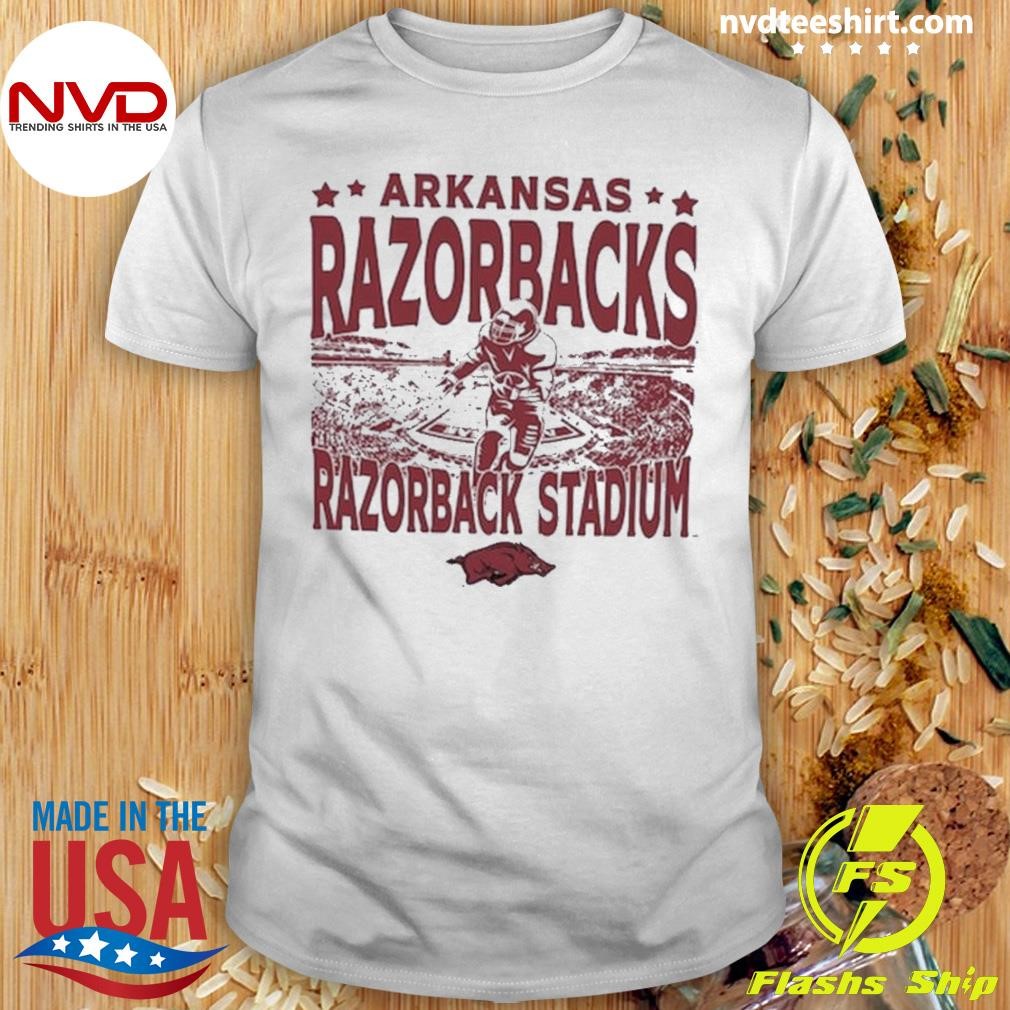 Arkansas Razorbacks Gameday Razorback Vintage Stadium 2024 Shirt