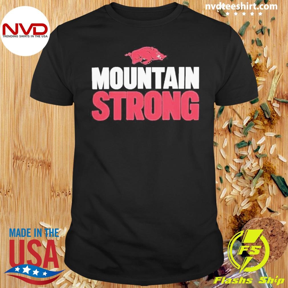 Arkansas Razorbacks Mountain Strong 2024 Shirt