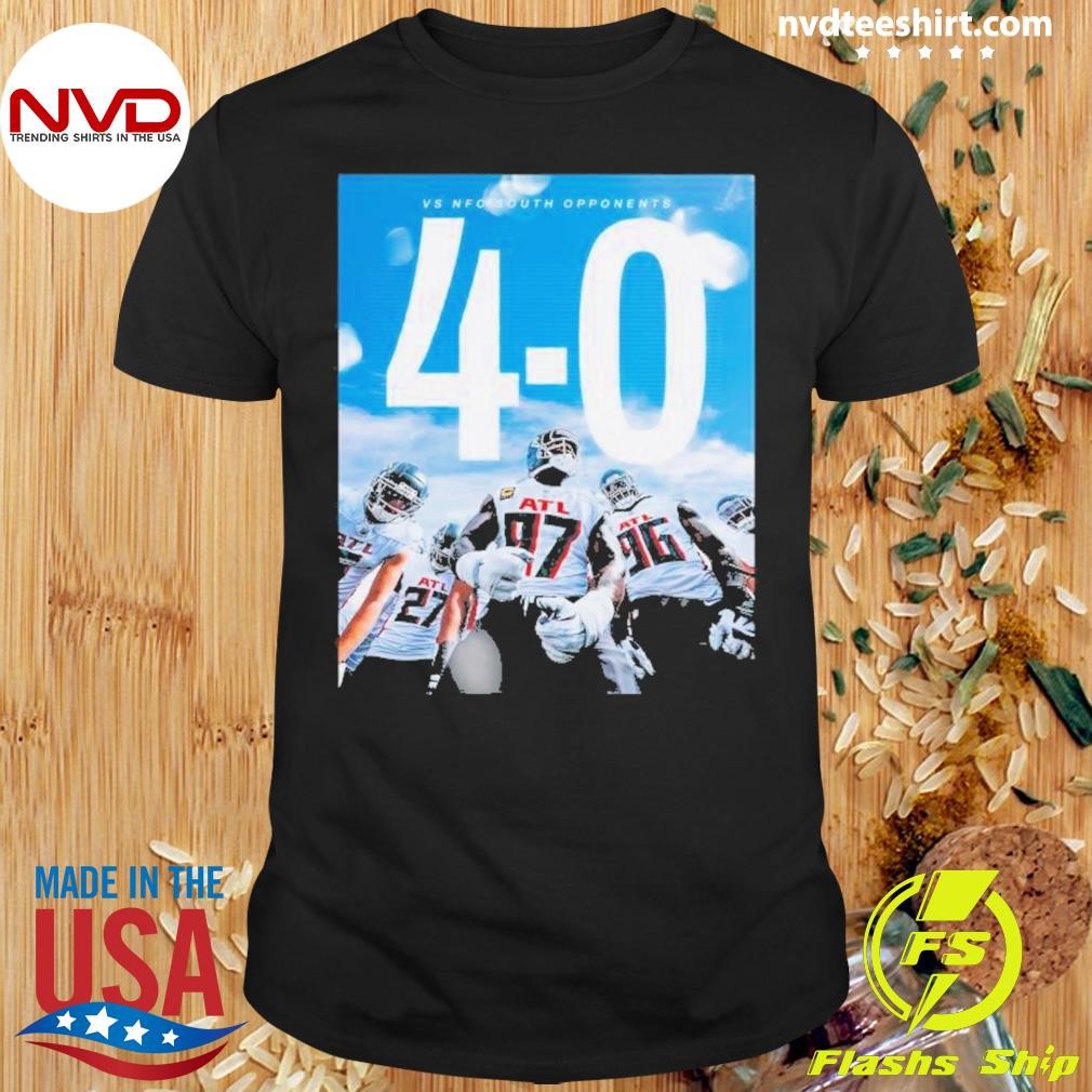 Atlanta Falcons 4-0 Vs Nfc South Opponents Shirt